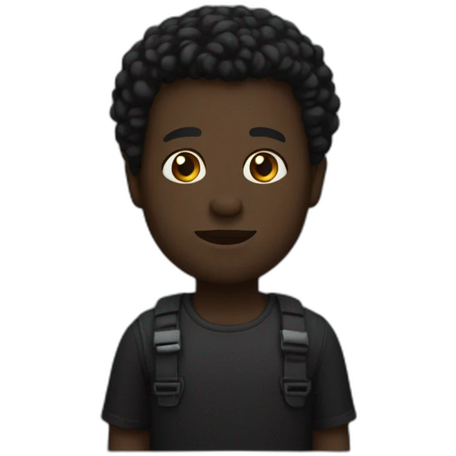 big-black-dk emoji