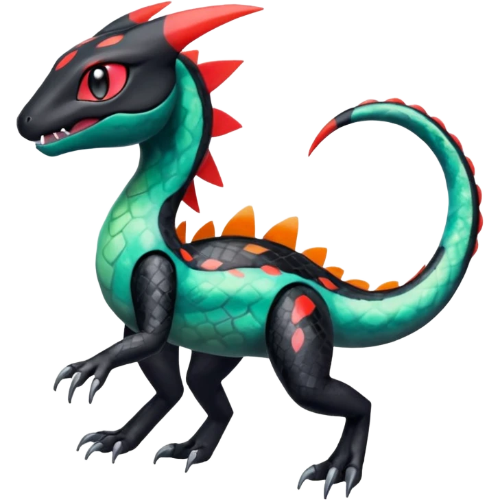 Meloetta-Salandit-Pokémon-Fakémon-fusion-hybrid-creature emoji