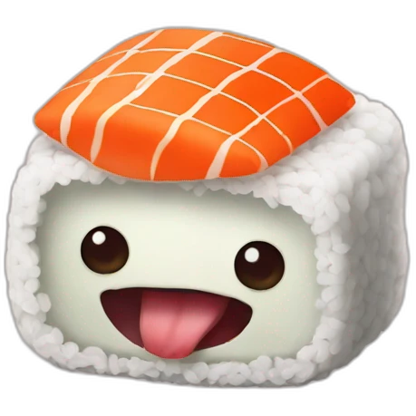 Sushi monster emoji