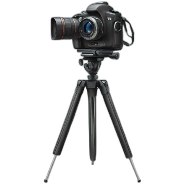 camera on a tripod emoji