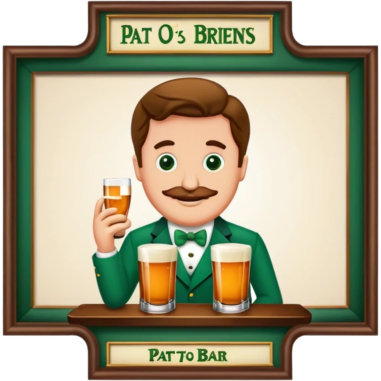 Pat Obriens Bar emoji