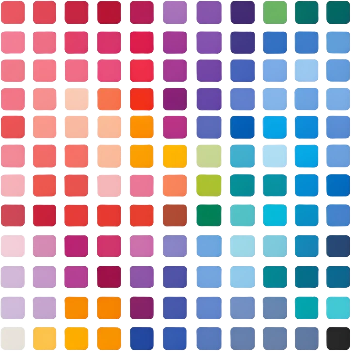 pantone color palete sample  emoji