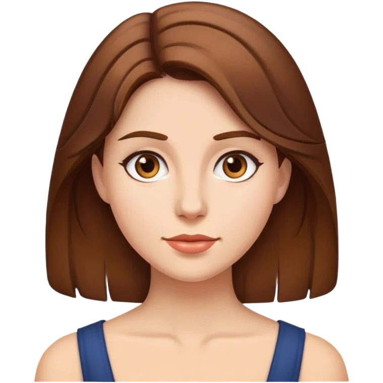 👸🏻با موهای قهوه ایی emoji