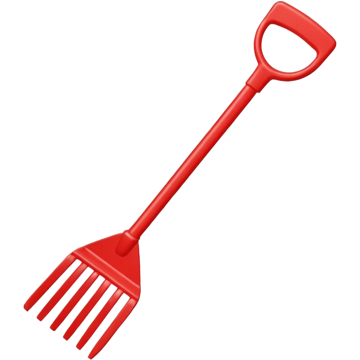 toy rake emoji