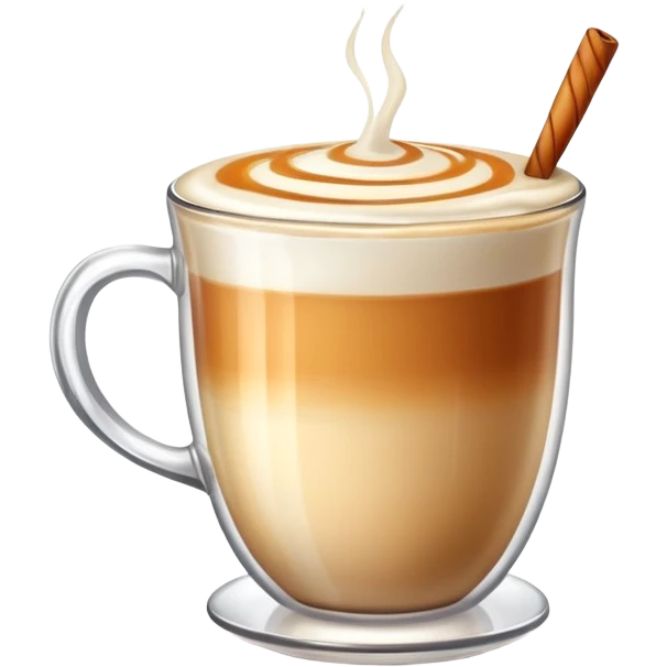 caramel latte emoji