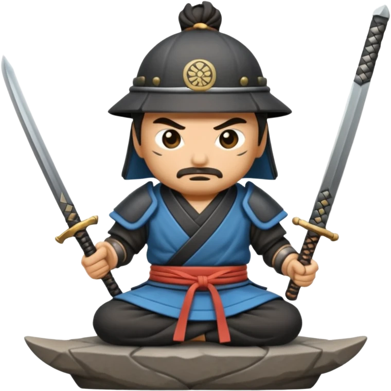 A Japanese stone forge with a sword emoji