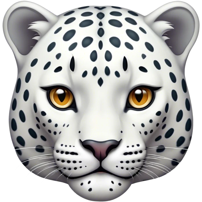 White leopards  emoji