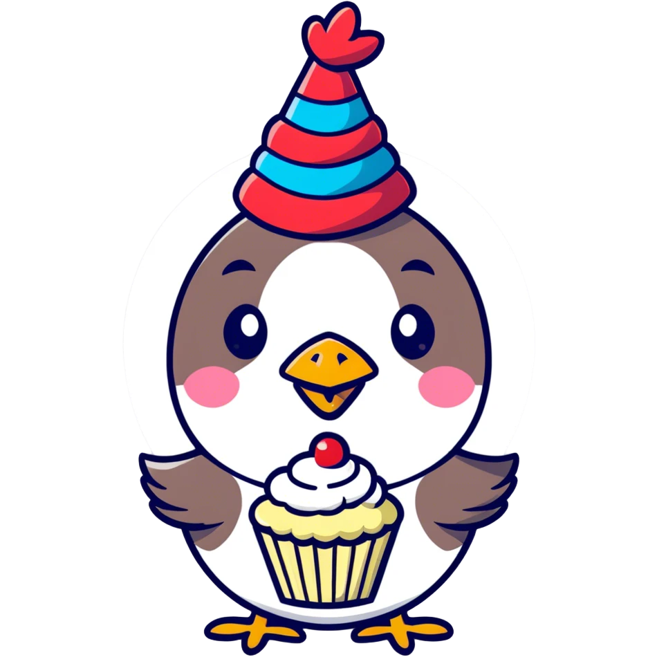 Birthday Chicken  emoji
