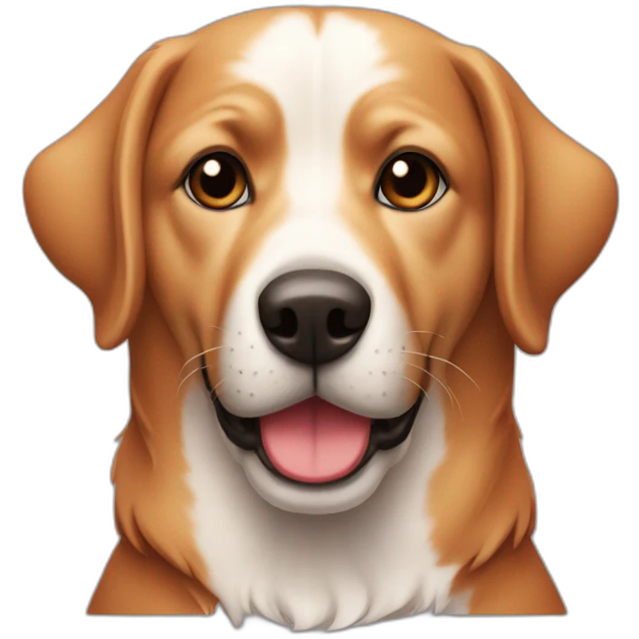 perro rojo emoji