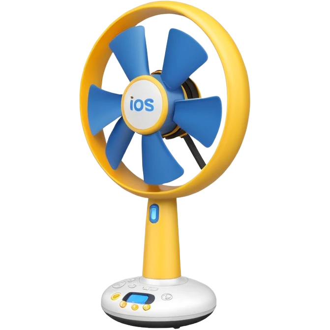 simple tower fan emoji