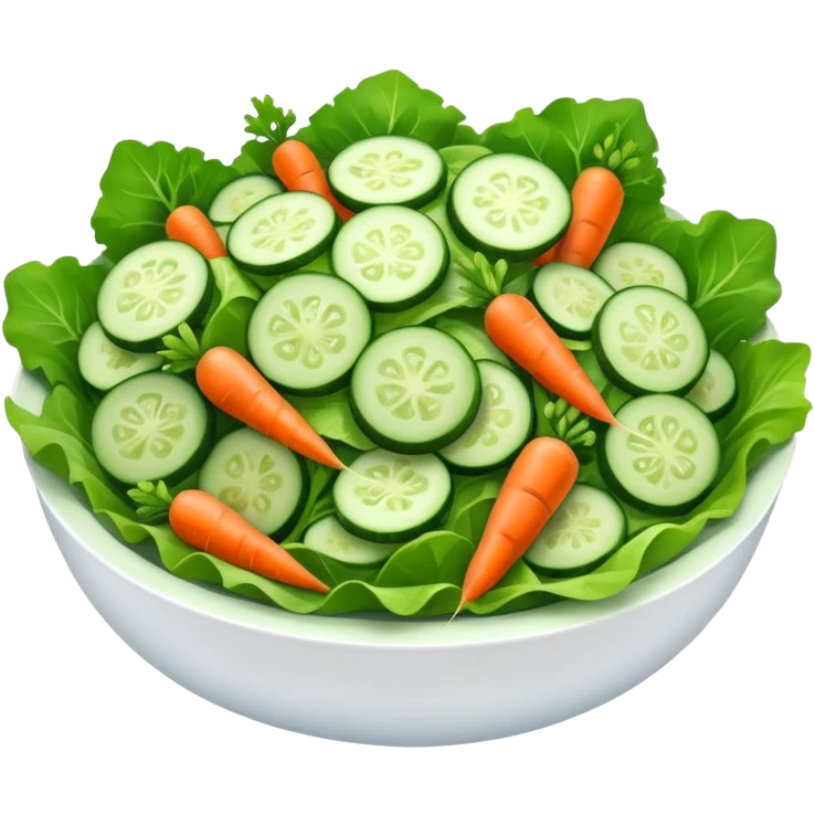 Salad with no tomatoes emoji