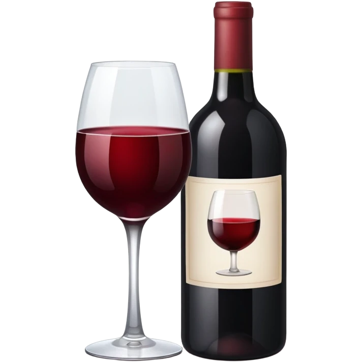 wine bottle emoji
