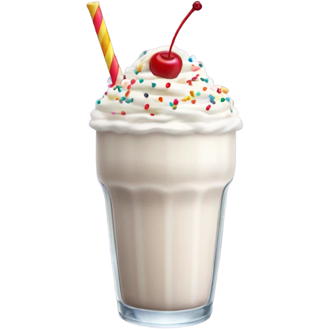 Milkshake emoji