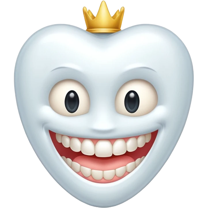 White teeth emoji