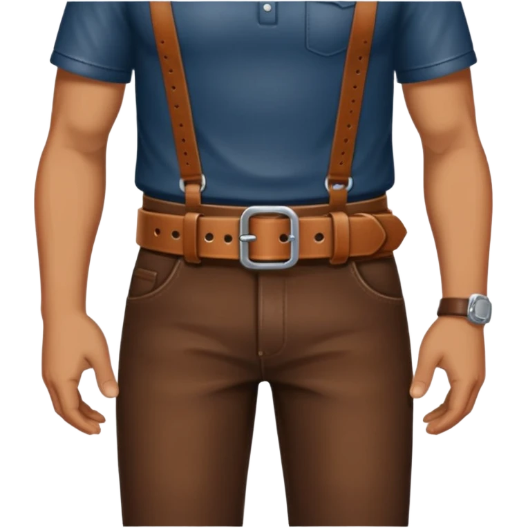 BELT IN HAND EMOJI emoji