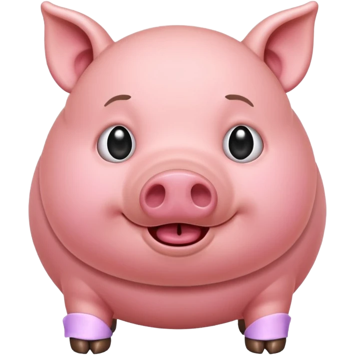 Pooping pig  emoji