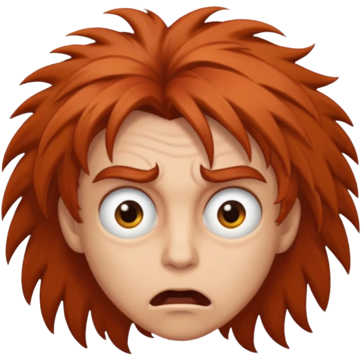 Mad person redish emoji