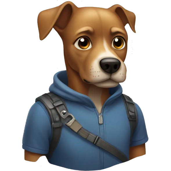Dog man emoji