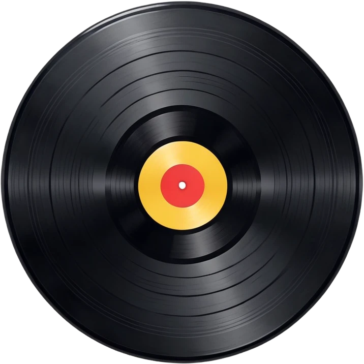 vinyl record emoji