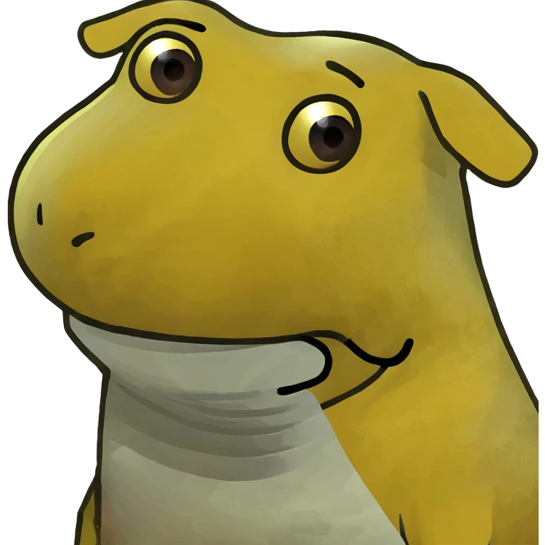 Dog wearing emoji emoji