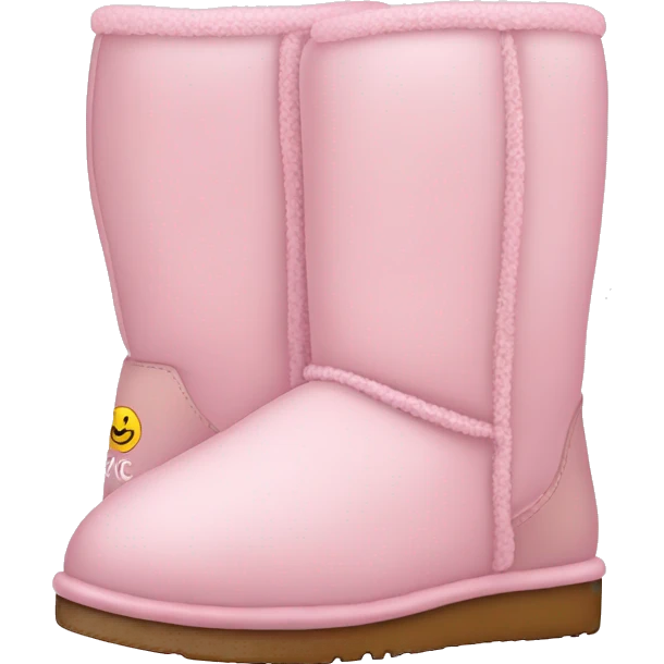light pink uggs emoji