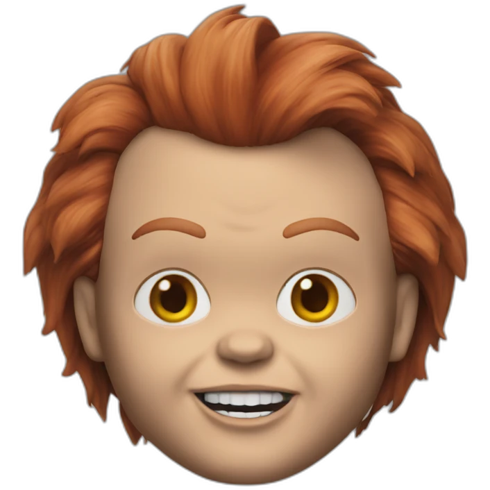 Chucky movie doll emoji