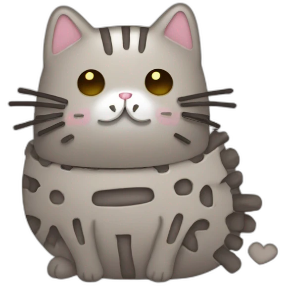 skelleton pusheen emoji
