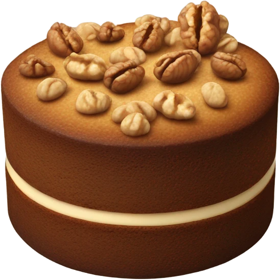 walnut cake emoji