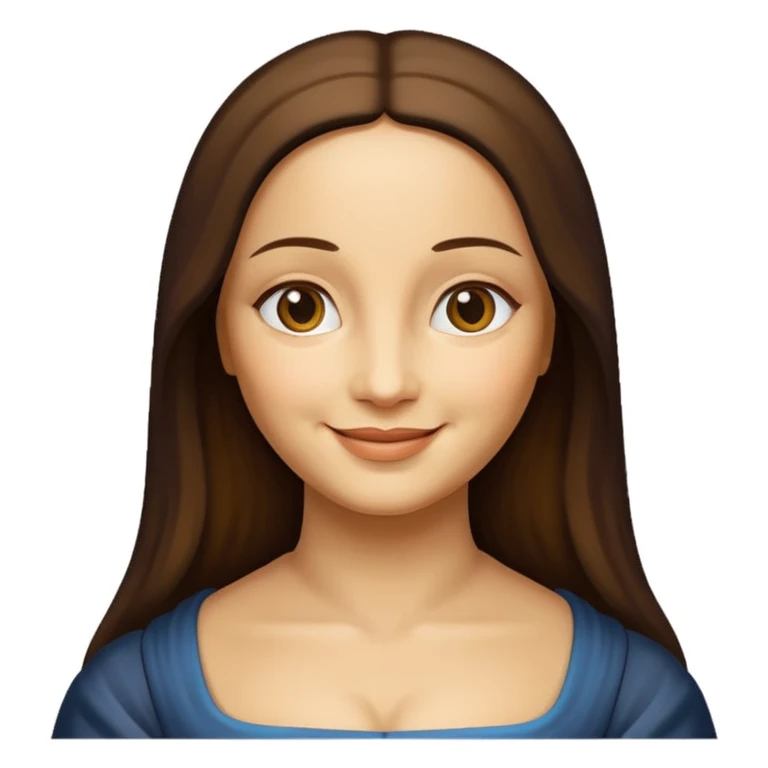 monalisa painting emoji