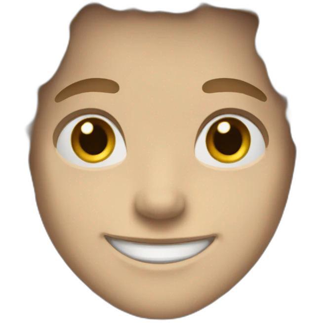 white-male-teenager-brown-hair-eyes-smile emoji