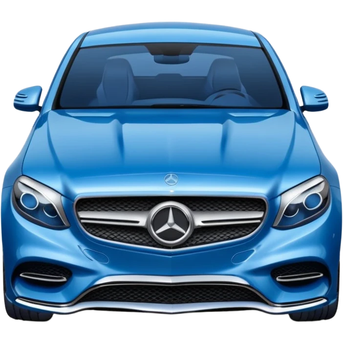 blue mercedes emoji