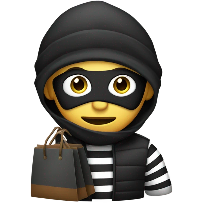 Robber emoji emoji