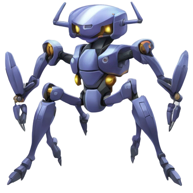 Genesect Pokémon Medabot emoji
