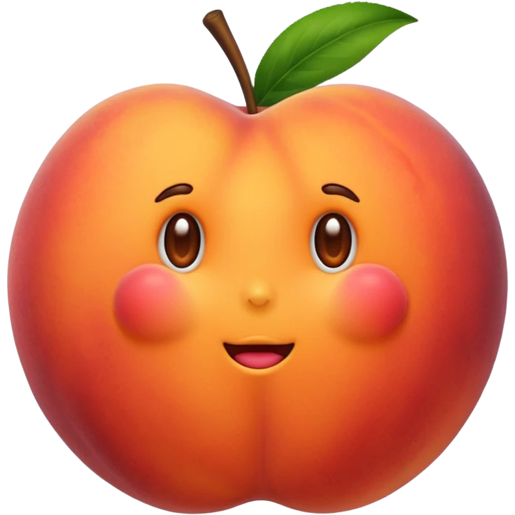 peach emoji