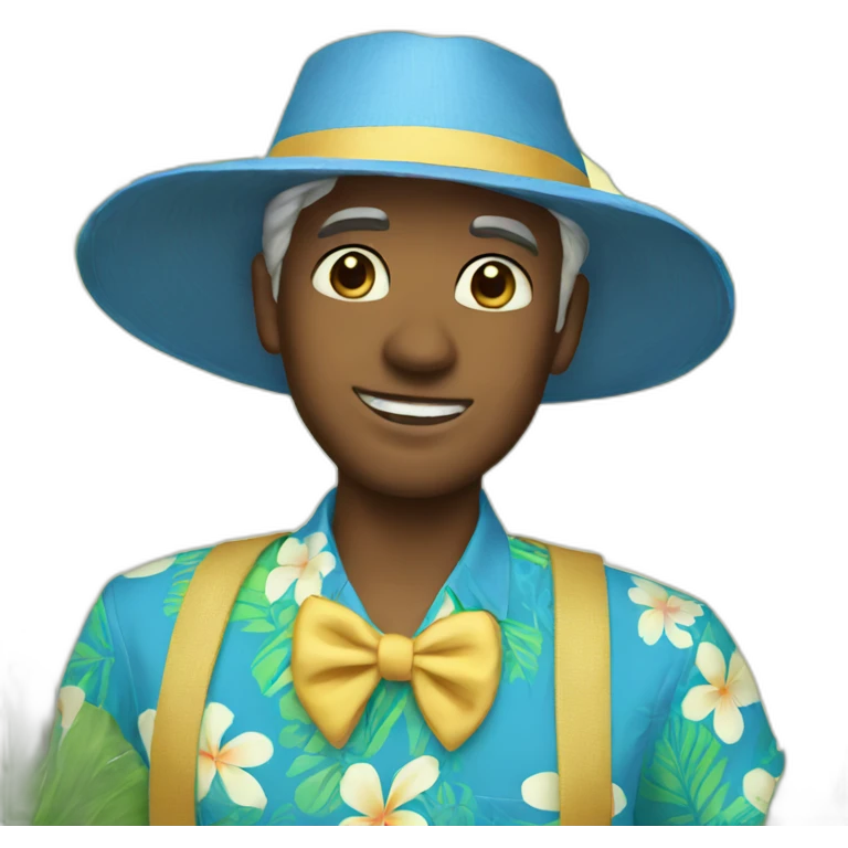 blue-hawaii emoji