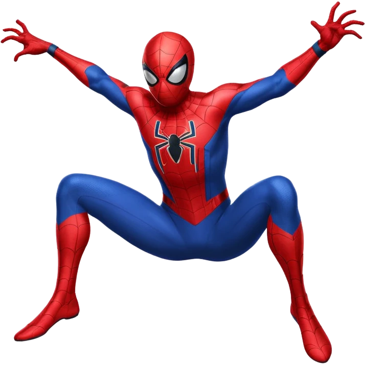 blue spider-man  emoji