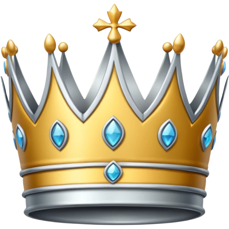 👑 this but silver emoji