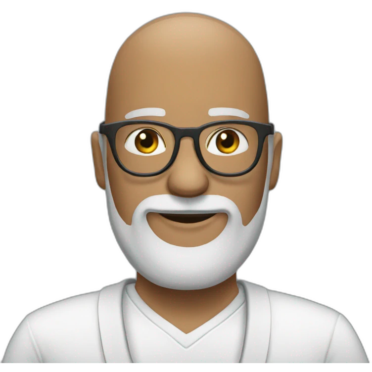 life-lab bald grey beard glasses emoji