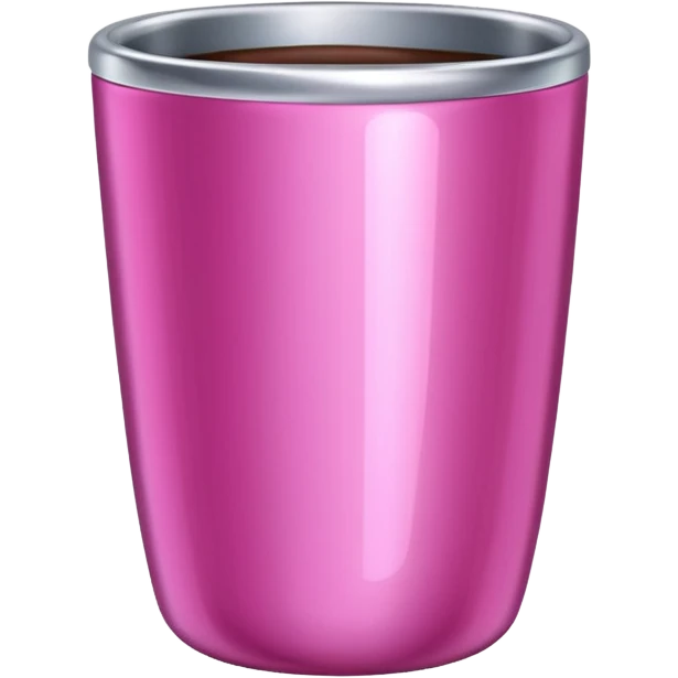 pink tumbler emoji