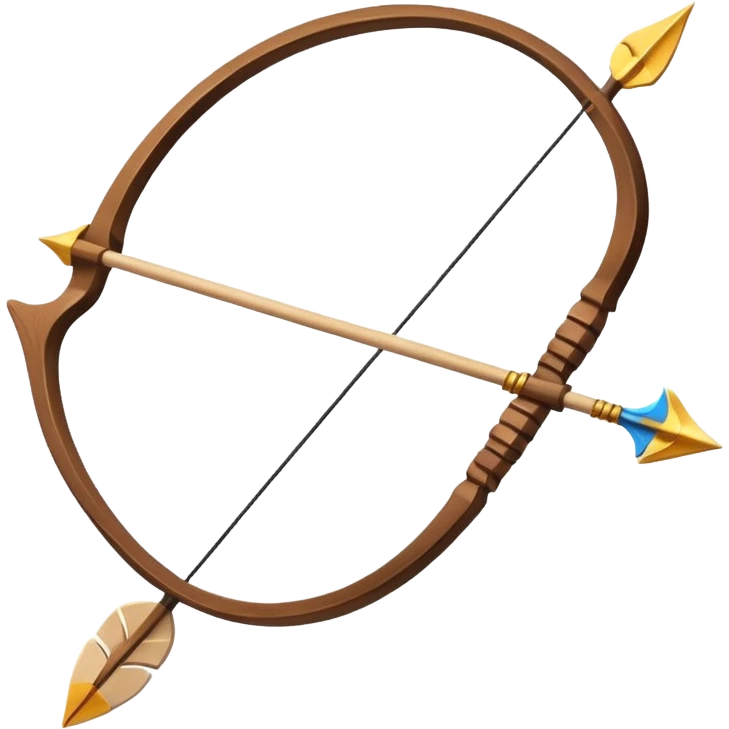 bow and arrow emoji