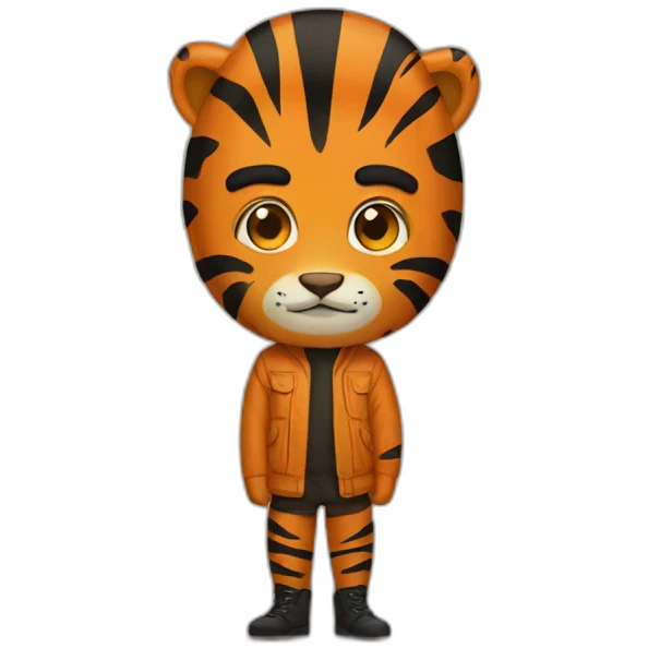 Tiger man emoji