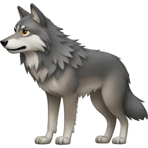 wolf emoji