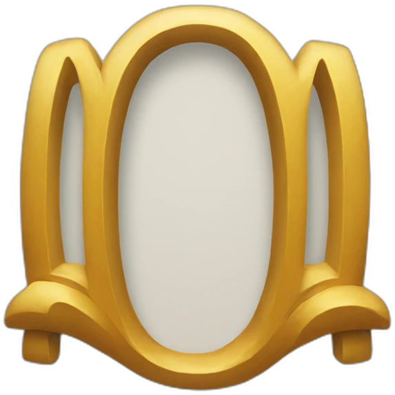 Alpha and omega logo emoji
