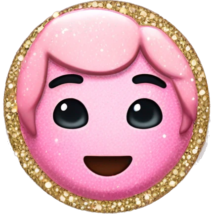 Blush Pin Icon with Sparkles saying Slay emoji