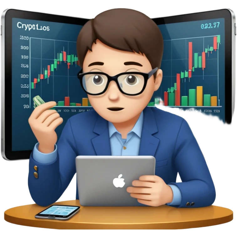 Mach mir eine klare strategie im crypto trading emoji