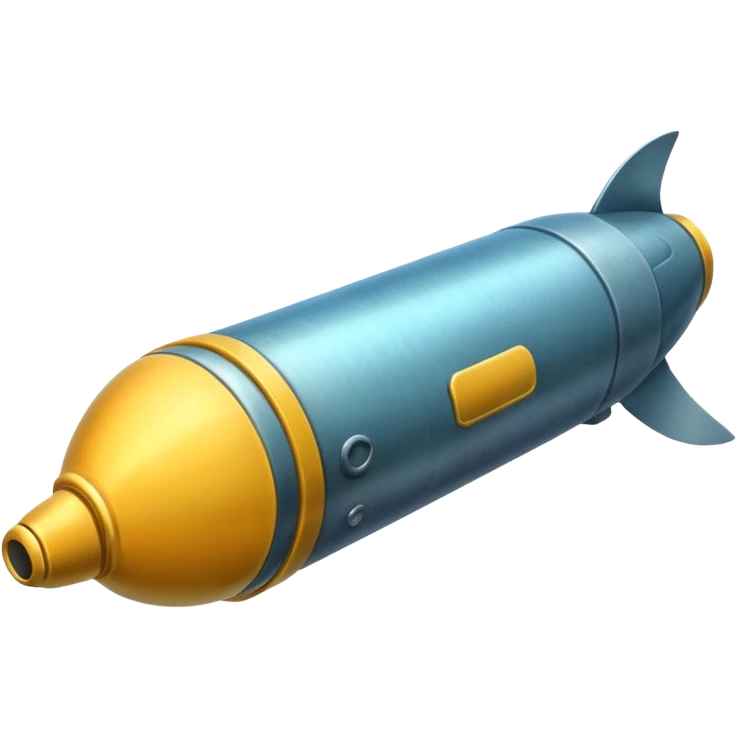 torpedo, underwater emoji