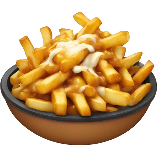 poutine qui fait de la moto emoji