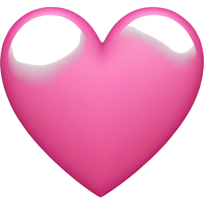 Pink heart  emoji