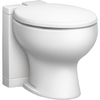 toilet with head sticking out emoji