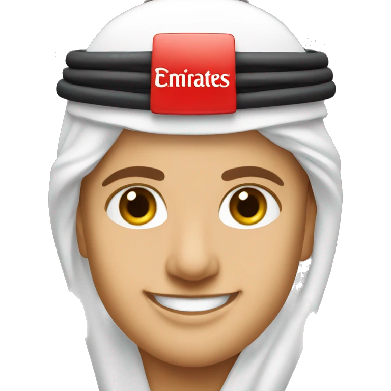 Emirates Airline logo  emoji